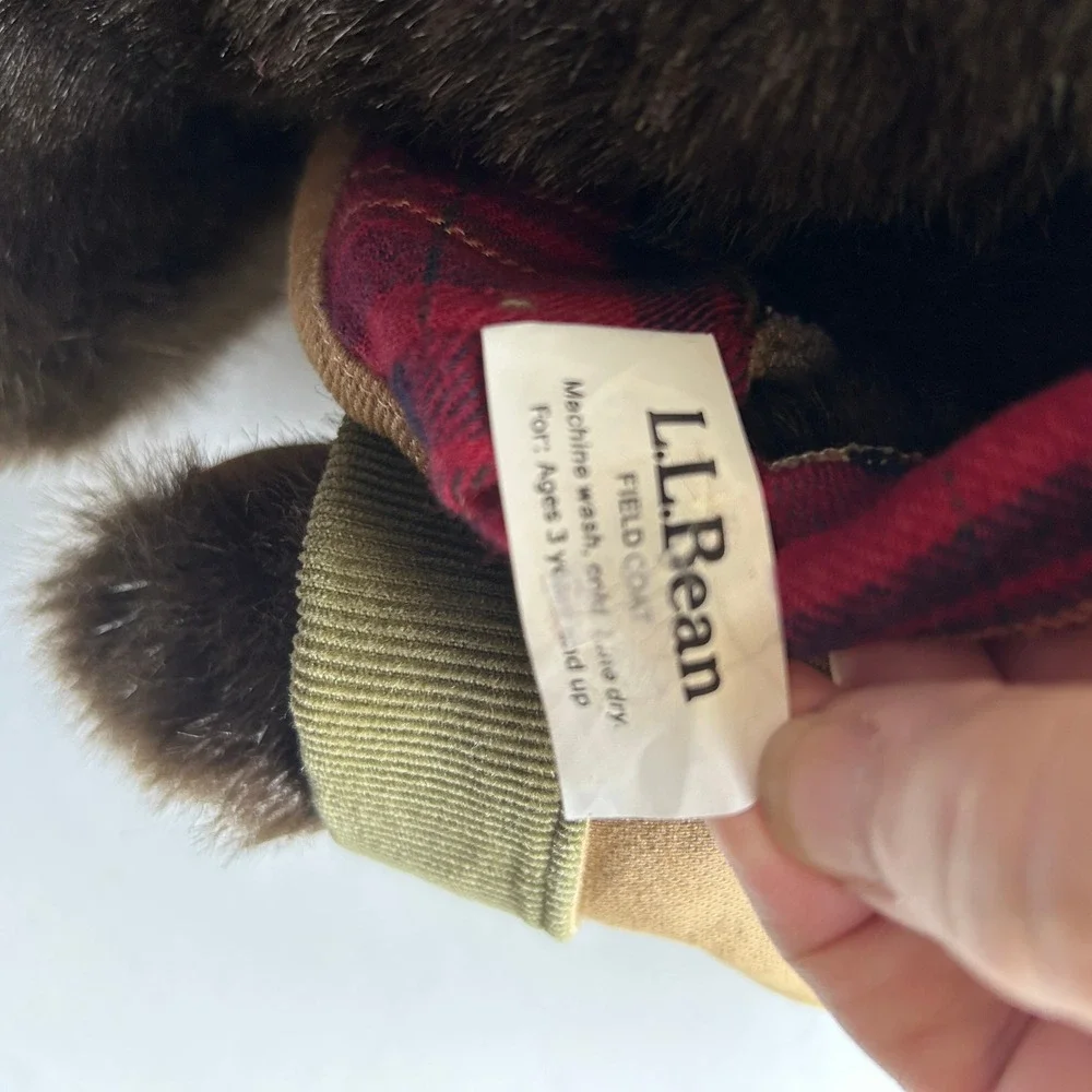 L.L. Bean Teddy Bear Plush 14